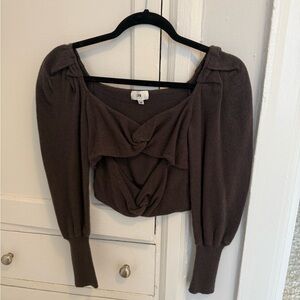 LPA Long Sleeve Knot Top